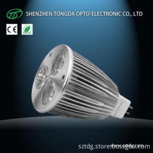 High Power 6W LED Spotlight ,GU5.3 Base Energy-saving Lamp